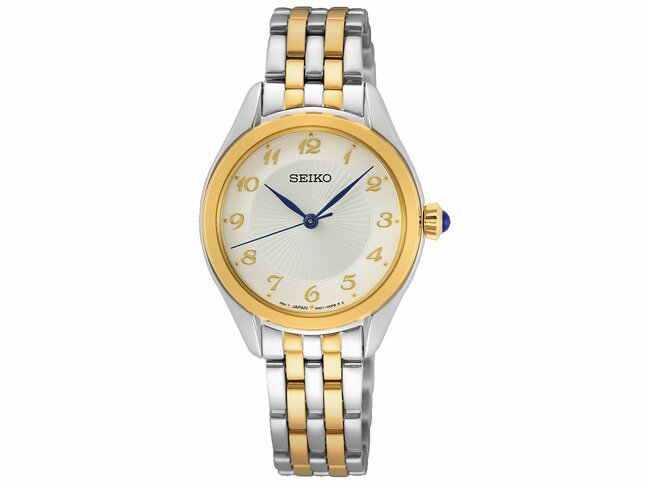 Seiko | Femme | Quartz | Acier Inoxydable Bicolore | SUR380P1