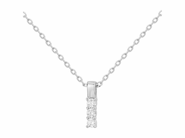 Loumya Silver | Collier | Argent | Oxyde de Zirconium | 70701135