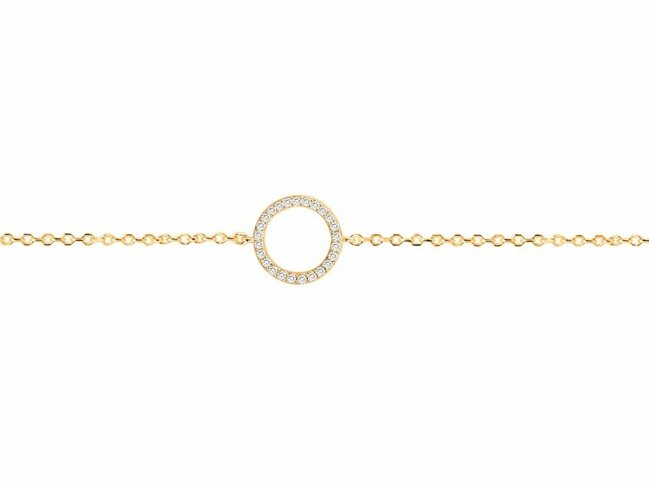 Loumya Silver | Bracelet | Plaqué Or | Oxyde de Zirconium | 76300004