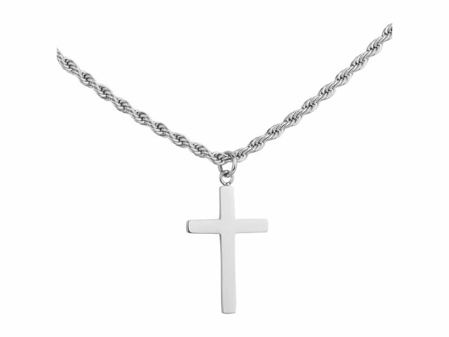 Phebus | Collier | Acier Inoxydable | Croix | 75-0266