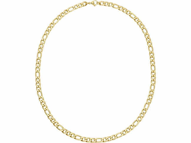 Phebus | Chaîne | Acier Inoxydable | Doré | Figaro | 75-0204