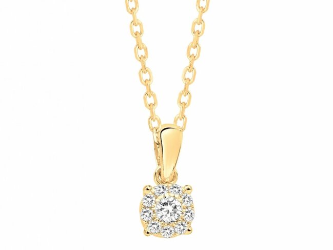 Loumya Silver | Collier | Plaqué Or | Oxyde de Zirconium | 76700033