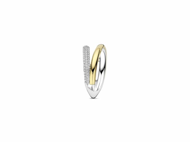 Ti Sento | Bague | Argent | Bicolore | Oxyde de Zirconium | 12422ZY