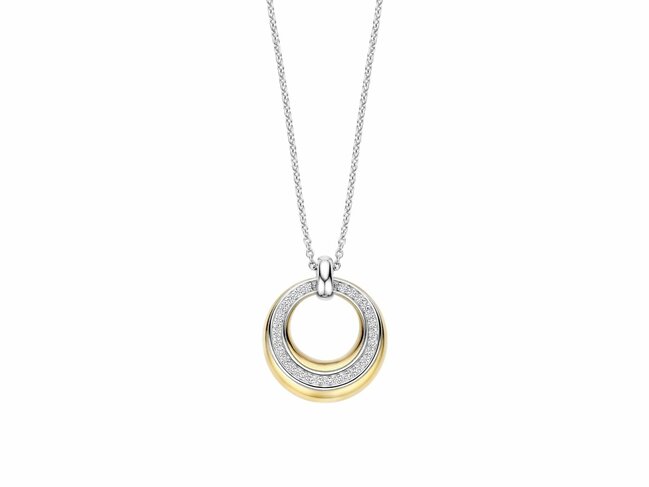 Ti Sento | Collier | Argent | Bicolore | Oxyde de Zirconium | 34119ZY