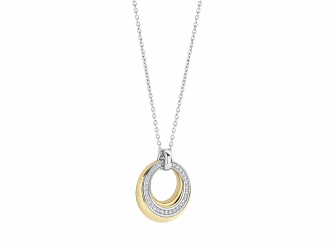 Ti Sento | Collier | Argent | Bicolore | Oxyde de Zirconium | 34119ZY