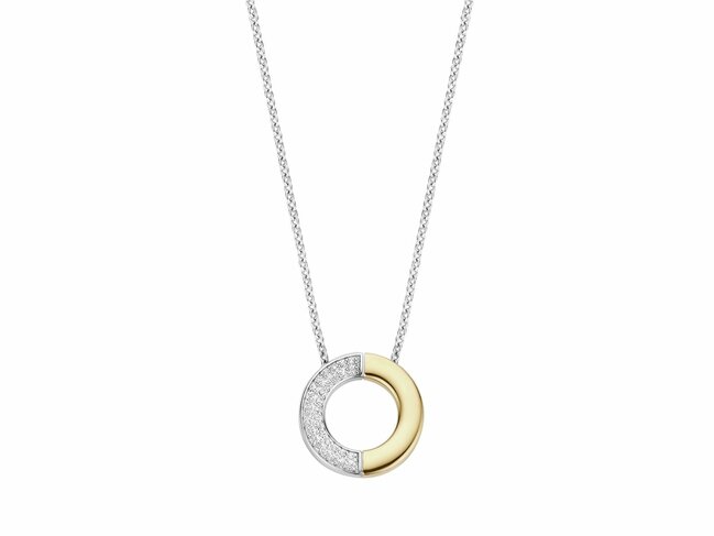 Ti Sento | Collier | Argent | Bicolore | Oxyde de Zirconium | 34120ZY