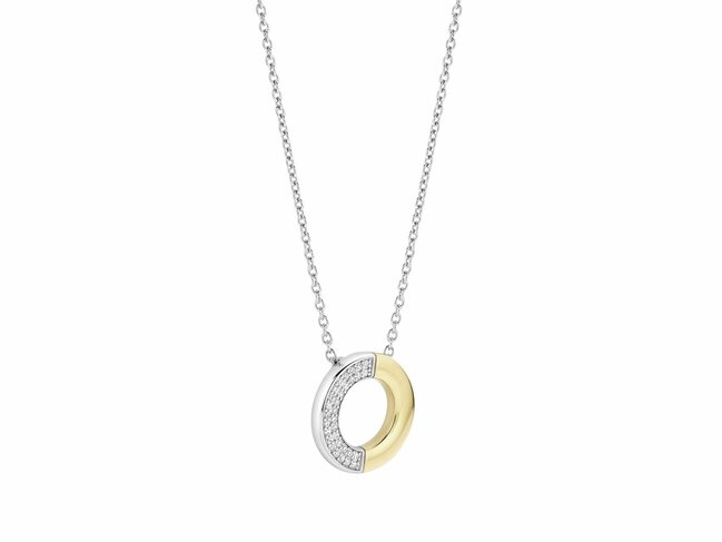 Ti Sento | Collier | Argent | Bicolore | Oxyde de Zirconium | 34120ZY