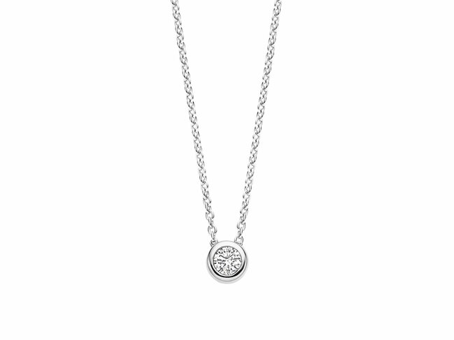 Ti Sento | Collier | Argent | Oxyde de Zirconium | 34124ZI
