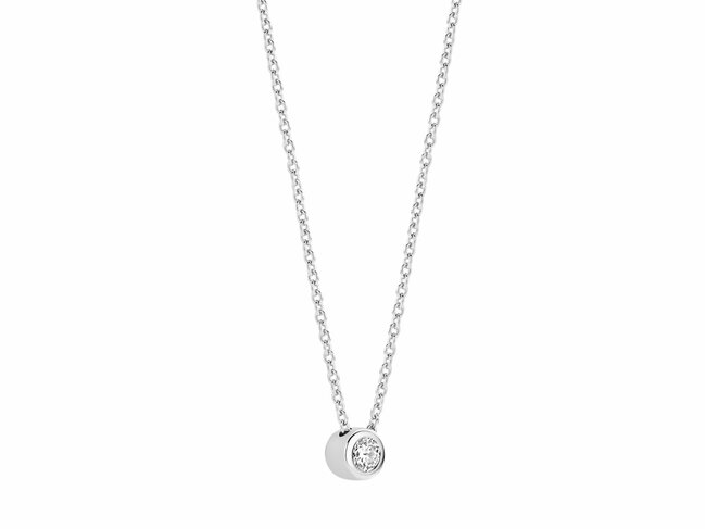 Ti Sento | Collier | Argent | Oxyde de Zirconium | 34124ZI