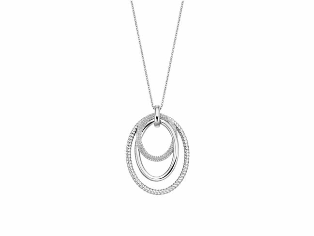 Ti Sento | Collier | Argent | Oxyde de Zirconium | 34127ZI
