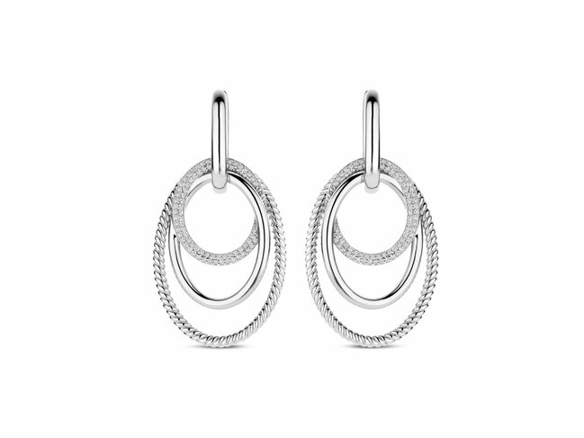 Ti Sento | Boucles d'Oreilles | Argent | Oxyde de Zirconium | 78067ZI