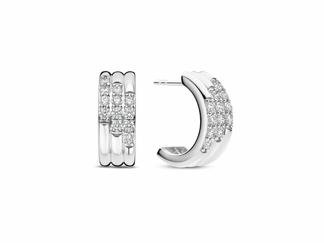 Ti Sento | Boucles d'Oreilles | Argent | Oxyde de Zirconium | 78053ZI