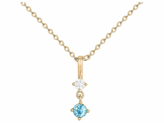 Loumya Silver | Collier | Plaqué Or | Oxyde de Zirconium | 76700474