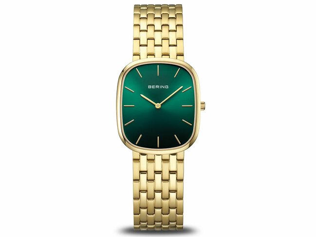 Bering | Femme | Quartz | Acier Inoxydable | Doré | 26x30mm | 12526-738