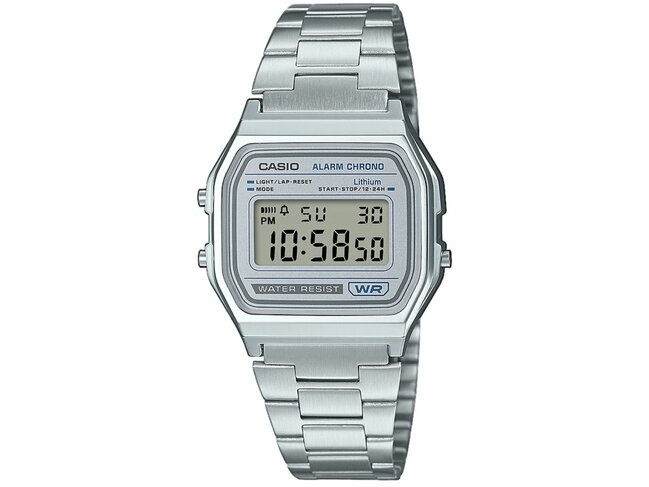 Casio | Mixte | Quartz | Digitale | Vintage | 38.6x33.2mm | A158WEA-7EF