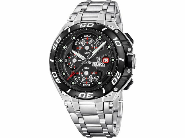 Festina | Homme | Quartz | Chrono Bike | Acier Inoxydable | 46mm | F20754/6