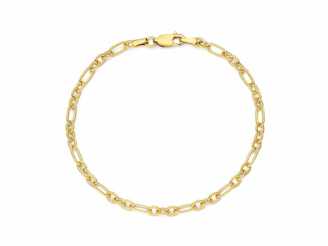 Naiomy Silver | Bracelet | Plaqué Or | N5R60