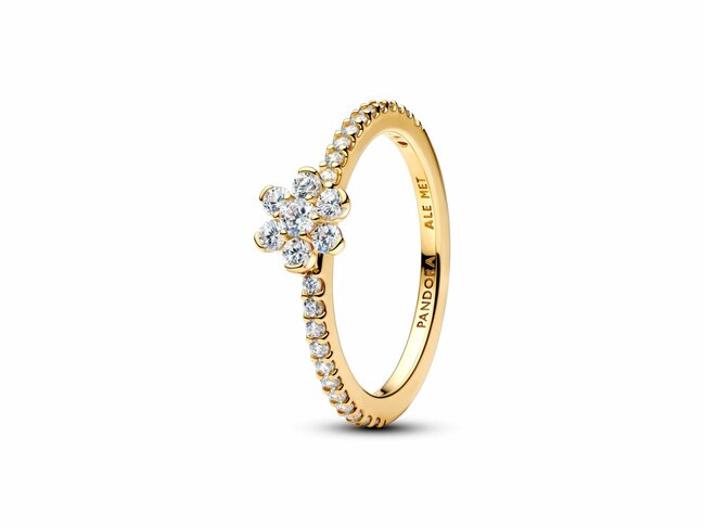Pandora | Bague | Plaqué Or | Fleur Scintillante | 164499C01