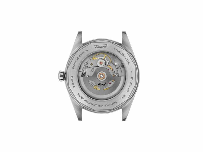 Tissot | Homme | Automatique | Visodate | Cuir Brun | 39mm | T157.407.16.031.00