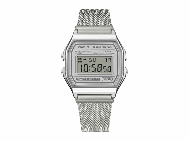 Casio | Mixte | Quartz | Digitale | Milanais | Vintage | A158WEM-7EF