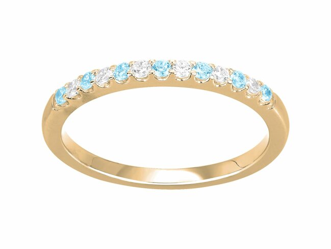 Loumya Silver | Bague | Plaqué Or | Oxyde de Zirconium | 76100425