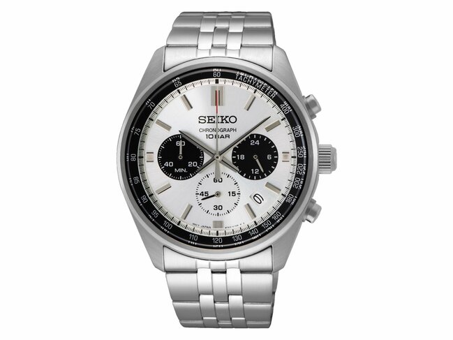 Seiko | Homme | Quartz | Chrono | Acier Inoxydable | 41.5mm | SSB425P1
