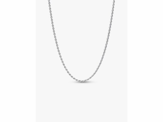 Pandora | Collier | Argent | Maille Corde | 394687C00
