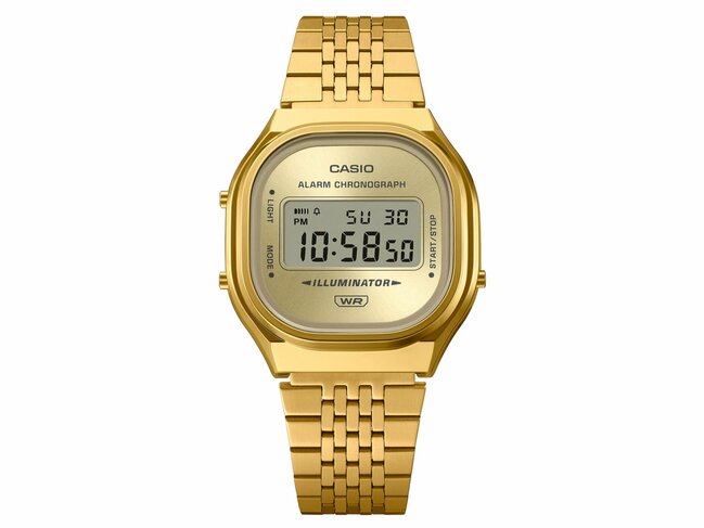 Casio | Mixte | Digitale | Doré | Vintage | 39mm | A140WEG-9AEF