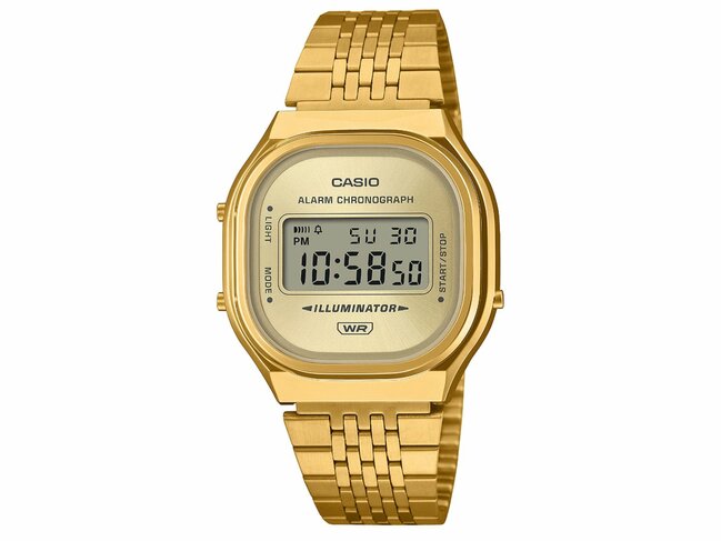 Casio | Mixte | Digitale | Doré | Vintage | 39mm | A140WEG-9AEF