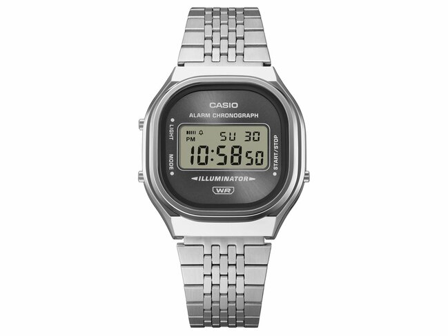 Casio | Mixte | Quartz | Digitale | Acier Inoxydable | Vintage | 39mm | A140WE-8AEF