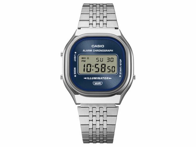 Casio | Mixte | Quartz | Digitale | Acier Inoxydable | Vintage | 39mm | A140WE-2AEF