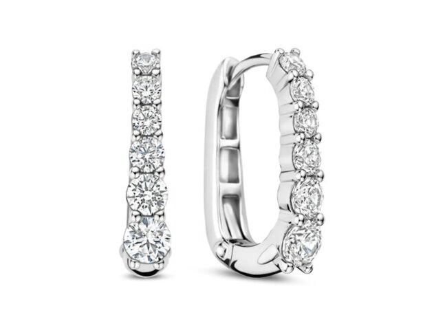 Ti Sento | Boucles d'Oreilles | Argent | Oxyde De Zirconium | 78075ZI
