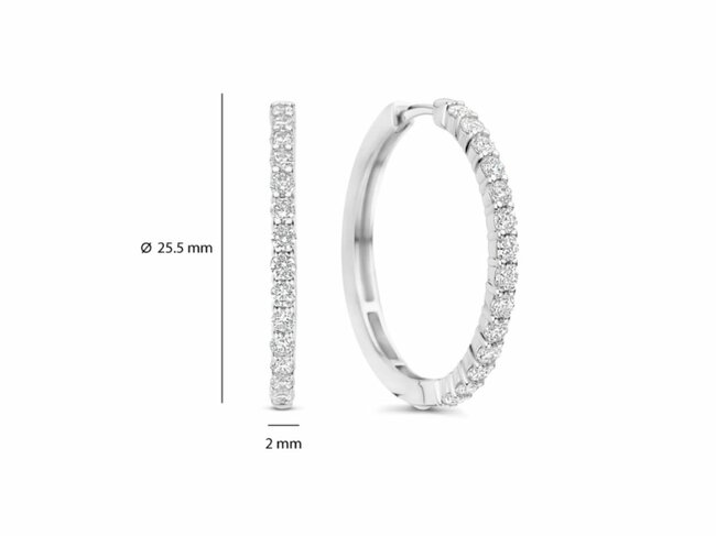 Ti Sento | Boucles d'Oreilles | Argent | Oxyde de Zirconium | 78078ZI