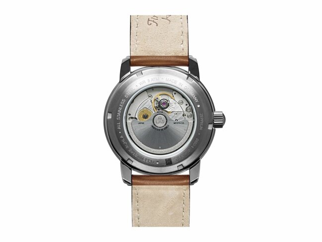 Zeppelin | Homme | Automatique | Cuir Brun | 42mm | 9690-1