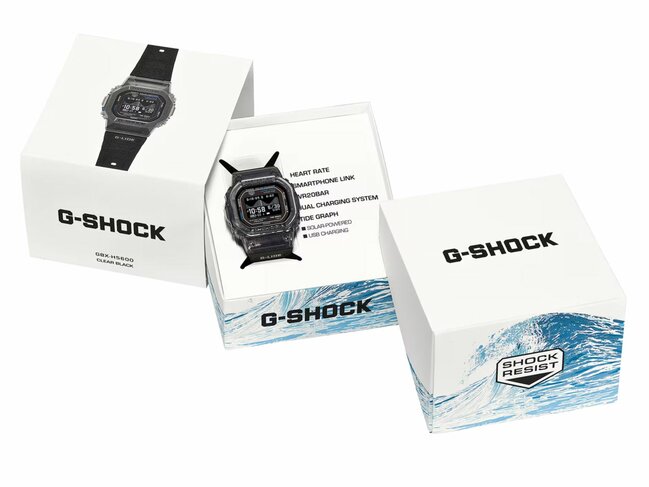 Casio | Homme | Digitale | Solaire | Bluetooth | G-Shock | Cardio | GBX-H5600-1ER