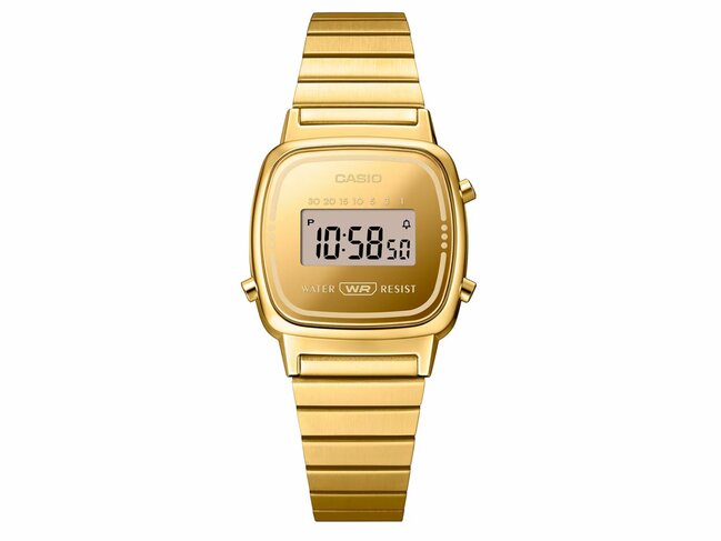 Casio | Femme | Quartz | Digitale | Doré | Vintage | LA670WEGS-9AEF