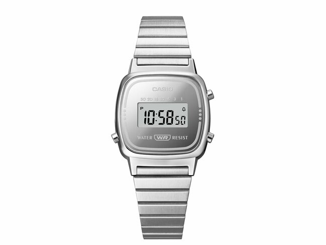 Casio | Femme | Quartz | Digitale | Acier Inoxydable | Vintage | LA670WES-7AEF