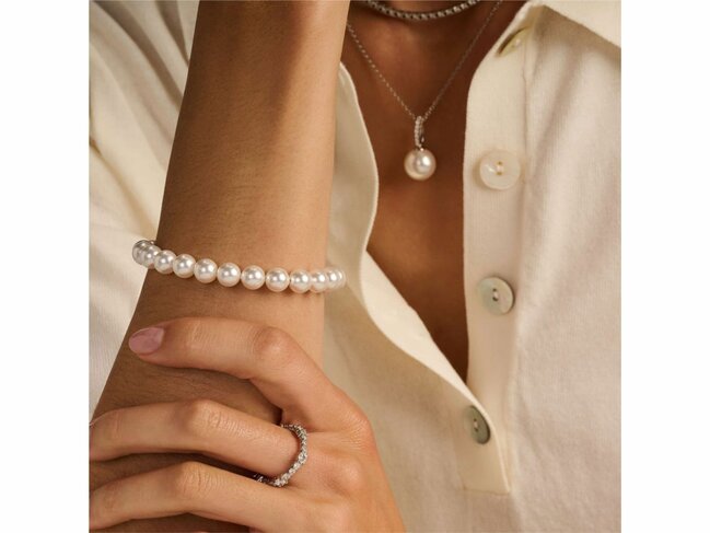 Ti Sento | Bracelet | Perles Synthétiques | Argent | 23104PW