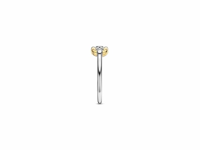 Ti Sento | Bague | Argent | Plaqué Or | Oxyde De Zirconium | 12464ZY