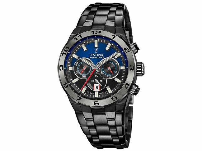 Festina | Coffret| Quartz | Chrono | Acier Noir | Spécial Edition | 44.5mm | F20673/1