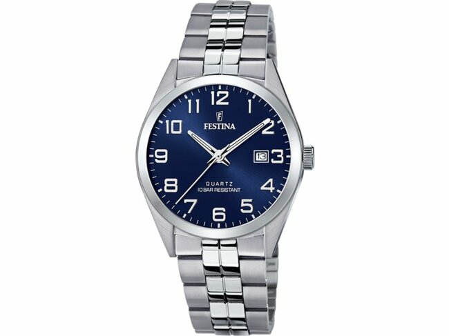 Festina | Homme | Quartz | Acier Inoxydable | Bleu | ø40mm | F20437/3