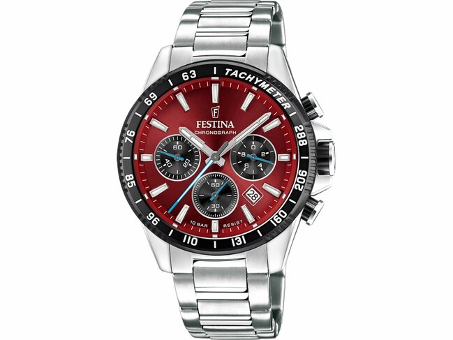 Festina | Homme | Chrono | Acier Inoxydable | 45mm | F20560/7