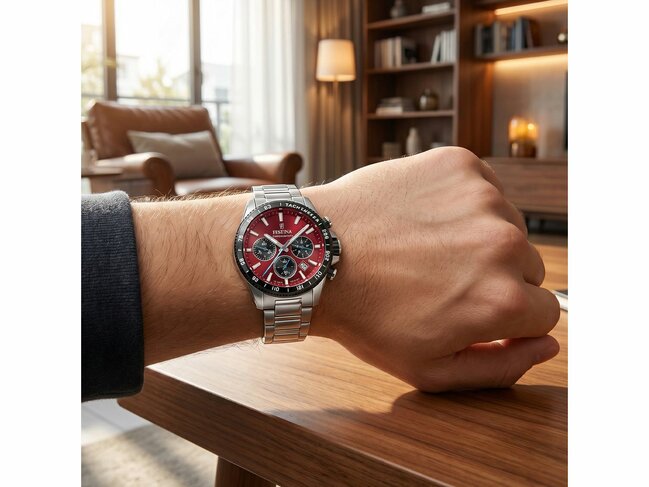 Festina | Homme | Chrono | Acier Inoxydable | 45mm | F20560/7