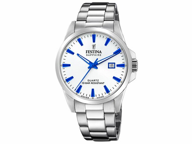 Festina | Homme | Quartz | Swiss Made | Acier Inoxydable | 41mm | F20024/5