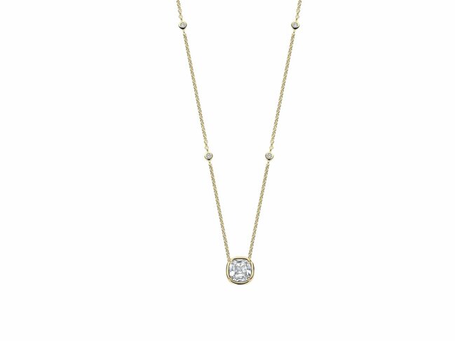 Ti Sento | Collier | Plaqué Or | Oxyde De Zirconium | 34143ZY