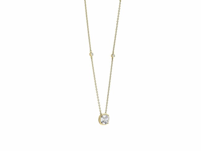 Ti Sento | Collier | Plaqué Or | Oxyde De Zirconium | 34143ZY