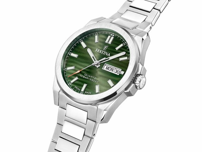 Festina | Montre | Homme | Swiss made | Verre saphir | Fond verre|F20073/4