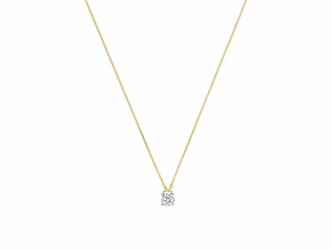 Ti Sento | Collier | Plaqué Or | Oxyde De Zirconium | 34144ZY
