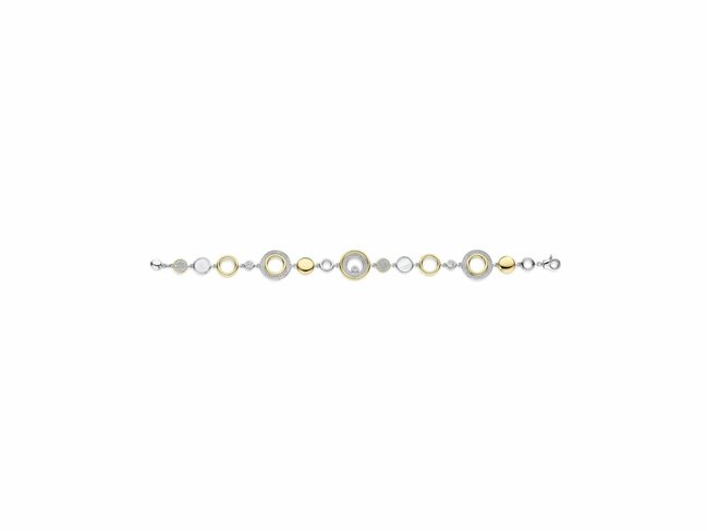 Ti Sento | Bracelet | Argent | Plaqué Or | Oxyde De Zirconium | 23113ZY