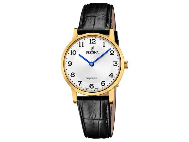 Festina | Femme | Quartz | Swiss Made | Cuir Noir | ø29.3mm | F20017/5